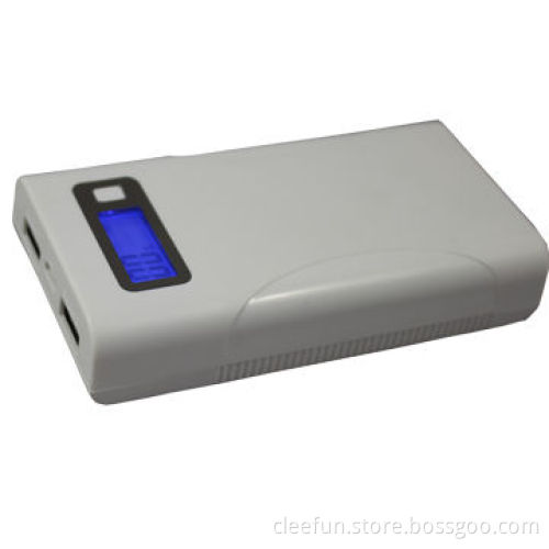 Latest 6,000mAh power bank with LCD screen show the power accurately, dual USB port